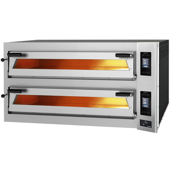 Elektryczny piec do pizzy - 6+6x 35cm (szeroki) - Cyfrowy - Prime Gastro
