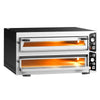 Piec do pizzy – elektryczny – 9+9x 35 cm – manualny – wersja szeroka