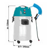 Opryskiwacz na kółkach do czyszczenia pomieszczeń – profesjonalny – zasięg: 10 m – 34 L