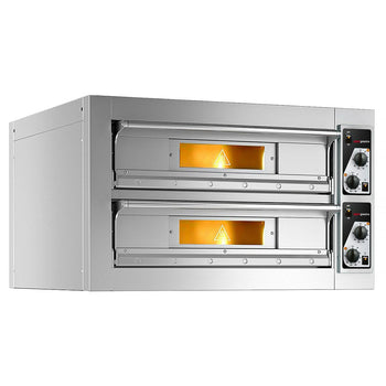 Elektryczny piec do pizzy - 4+4x 33cm - Manualny - Prime Gastro