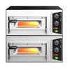 (2 szt.) Piec do pizzy – elektryczny – 1x 35 cm – manualny