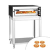 Elektryczny piec do pizzy – 4 x 35 cm – manualny – wraz z podstawą