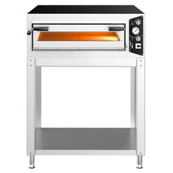 Elektryczny piec do pizzy – 4 x 35 cm – manualny – wraz z podstawą