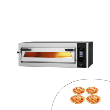 Elektryczny piekarnik do pizzy – 4 x 35 cm – cyfrowy - Prime Gastro