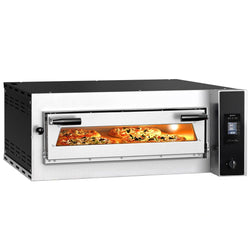 Elektryczny Piec do pizzy - 4 x Ø35cm - Panel dotykowy