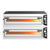 (2 szt.) Piec do pizzy – elektryczny – 6x 35 cm – manualny – wersja szeroka