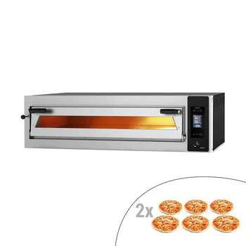 Elektryczny piekarnik do pizzy – 6 x 35 cm (szerokość) – cyfrowy - Prime Gastro