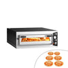 Piec do pizzy – elektryczny – 6x 35 cm – manualny – wersja głęboka