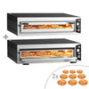 (2 szt.) Piec do pizzy – elektryczny – 9x 34 cm – manualny – wersja szeroka