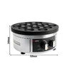Urządzenie do pancake'ów – na 14x Ø 80 mm – 3 kW – manualne – z okrągłym korpusem i powłoką teflonową, zdjęcie 2 z 6