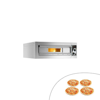 Elektryczny piec do pizzy - 4x 33cm - Manualny - Prime Gastro