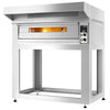 Piec do pizzy – elektryczny – 6x 33 cm – manualny – z okapem i podstawą