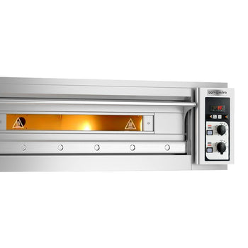 (2 szt.) Elektryczny piec do pizzy - 6+6x 35cm - Manualny - Prime Gastro