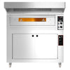 Piec do pizzy – elektryczny – 9x 33 cm – manualny – z okapem i garownią