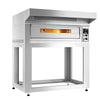 Piec do pizzy – elektryczny – 9x 33 cm – manualny – z okapem i podstawą