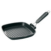 Płyta grillowa PREMIUM – 260 x 260 mm – ze składanym uchwytem silikonowym