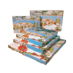 (100 sztuk) Pudełko na pizzę - NYC - Positano - 240x240x40 mm