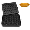 Płyty do pieczenia – kształt: owalny – 67 x 34 mm – na 30 tartaletek – do urządzenia do tartaletek TMPIC