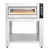 Elektryczny Piec do pizzy - 4 x Ø34cm - Manualne - z ramą nośną
