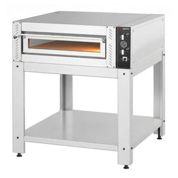 Elektryczny Kamienny piec do pizzy - 4x30cm - Ręczne - z ramą nośną