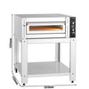 Elektryczny Piec do pizzy - 6 x Ø30cm - Manualne - z ramą nośną