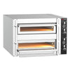 Elektryczny Piec do pizzy - 2 x 6 x Ø30cm - Manualne