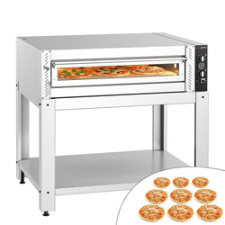 Elektryczny Piec do pizzy - 9 x Ø30cm - Manualne - z ramą nośną