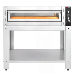 Elektryczny Piec do pizzy - 6 x Ø30cm - Manualne - z ramą nośną