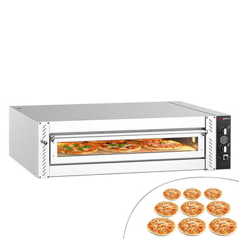 Elektryczny Piec do pizzy - 9 x Ø30cm - Manualne