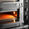 Elektryczny Piec do pizzy - 2 x 6 x Ø30cm (Szeroki) - Manualne