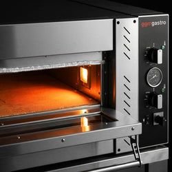Elektryczny Piec do pizzy - 2 x 4 x Ø34cm - Manualne