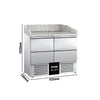 Stół chłodniczy do pizzy PREMIUM – 935 x 700 mm – z 4 szufladami