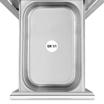 Stół chłodniczy do pizzy PREMIUM - 935x700mm - 4 szuflady - Prime Gastro