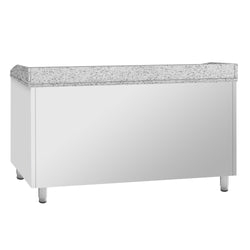 Stół chłodniczy do pizzy PREMIUM PLUS - 1490x700mm - z blatem granitowym - 4 szuflady