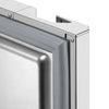 Stół chłodniczy sałatkowy Premium PLUS – 978 mm – z 2 drzwiami – z nadstawką szklaną na 6x GN 1/3 i 3x GN 1/6