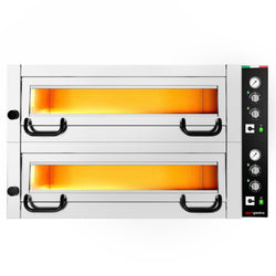 Elektryczny piec do pizzy Power – 4+4 x 34 cm – manualna obsługa