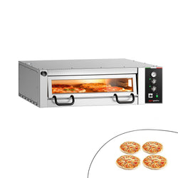 Elektryczny piec do pizzy Power – 4 x 34 cm – manualna obsługa