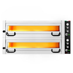Elektryczny piec do pizzy Power – 6+6 x 34 cm – manualna obsługa