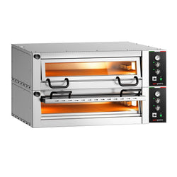 Elektryczny piec do pizzy Power – 6+6 x 34 cm – manualna obsługa