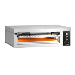 Elektryczny piec do pizzy Power – 6 x 34 cm – manualny – z pokrywą