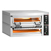 Elektryczny piec do pizzy Power – 9+9 x 34 cm – manualna obsługa – z pokrywą