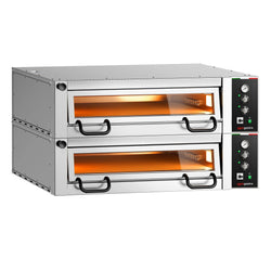 Elektryczny piec do pizzy Power – 9+9 x 34 cm – manualna obsługa