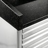 Stół chłodniczy do pizzy PREMIUM – 1500 x 800 mm – z 1 drzwiami i 7 szufladami