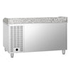 Stół chłodniczy do pizzy ECO – 1500 x 800 mm – z 2 drzwiami