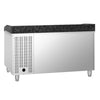 Stół chłodniczy do pizzy PREMIUM – 1500 x 800 mm – z 2 drzwiami