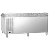 Commercial Pizza Prep Counter - Granite Top ECO - 2025x800mm - with 2 doors & 7 drawers