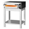 Elektryczny piec do pizzy – 4 x 30 cm – 230 V – manualny – wraz z podstawą