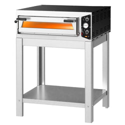 Elektryczny piec do pizzy – 4 x 30 cm – 230 V – manualny – wraz z podstawą