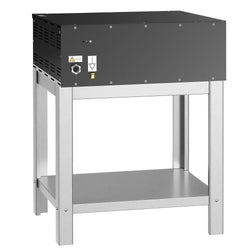 Elektryczny piec do pizzy – 4 x 30 cm – 230 V – manualny – wraz z podstawą