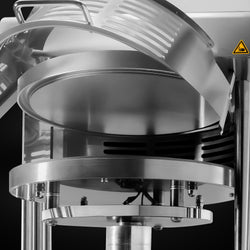 Elektryczna prasa do ciasta do pizzy - do podkładów Ø450mm - gramatura ciasta 250g - 500g